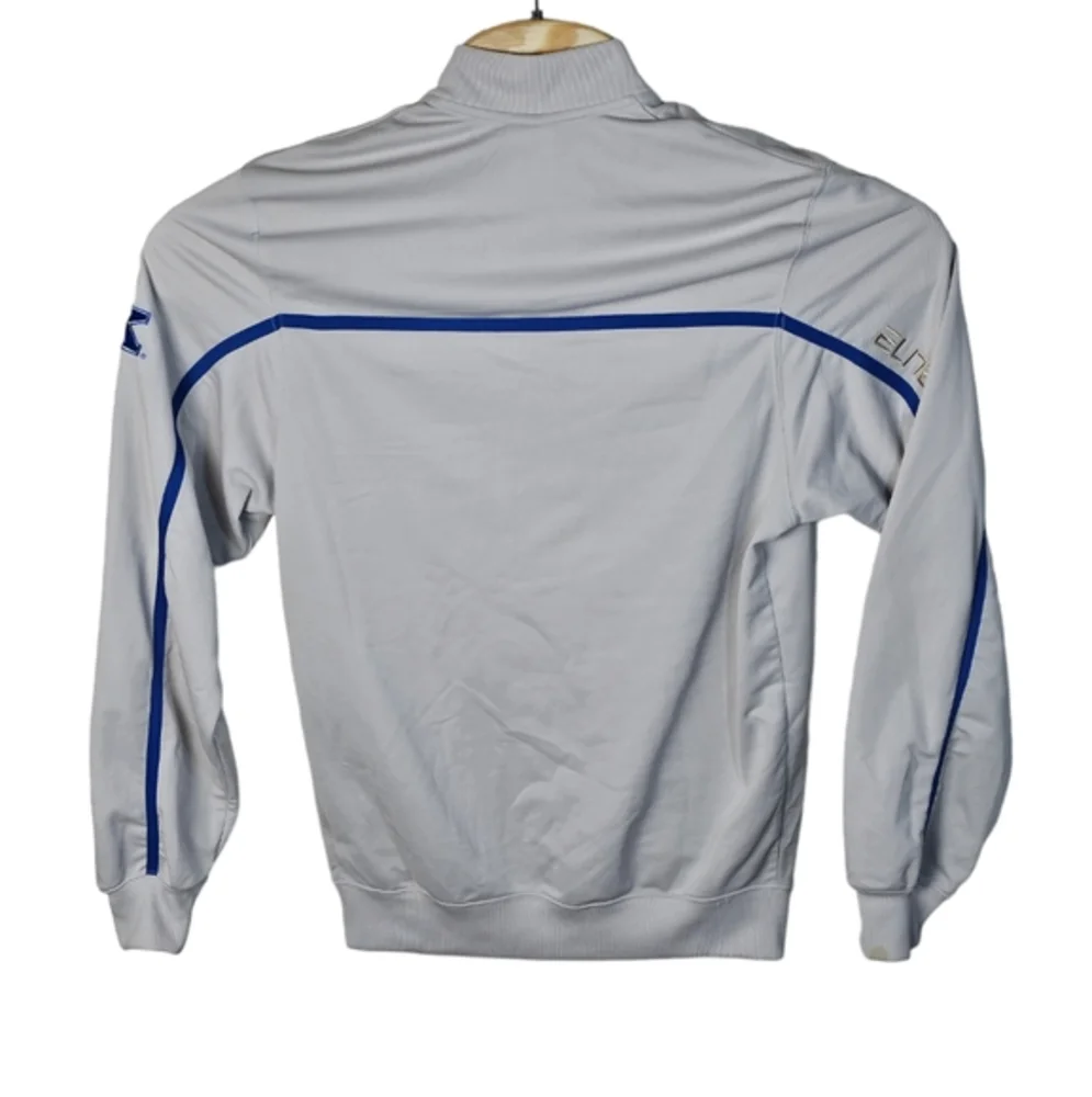 Nike Men's Dri-FIT Elite Full Zip NCAA‎ Kentucky Wildcats Gray Jacket Size Small